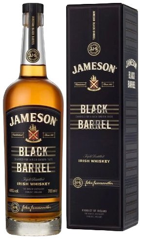 Jameson Black Barrel 40% 0,7L, whisky, DB
