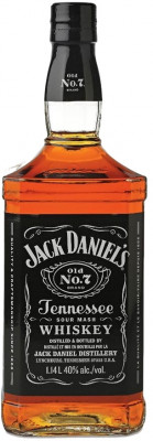 Jack Daniel's Tennessee whiskey 40% 1L, whisky