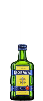 Becherovka Original bylinný likér 38% 0,05L, liker