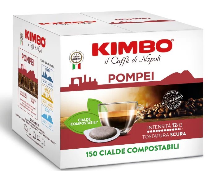 Kimbo Bar Cialda Pompei (50x7g pods) ,kaps
