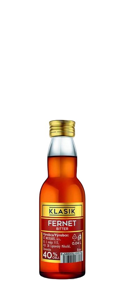 Klasik Fernet Bitter 40% mini 0,04L