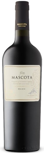 Mascota Vineyards Gran Mascota Malbec 0,75L, r2022, cr, su