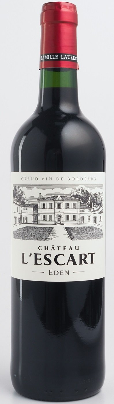 Bordeaux Château L´Escart Eden BIO 0,75L, AOC, r2022, cr, su