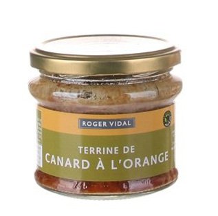 Roger Vidal Terina kačacia s pomarančmi, 180g,sklo pohár