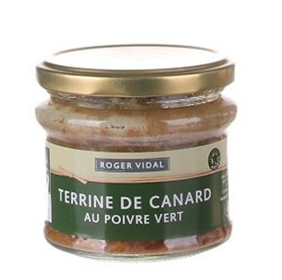 Roger Vidal Terina kačacia so zeleným korením, 180g,sklo pohár