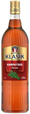Klasik Karpatská Horká 25% 1L, rum