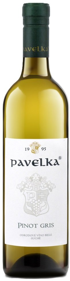 Pavelka Pinot Gris 0,75L, r2025, bl, su, sc