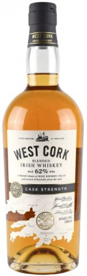 West Cork Whisky Cask Strength 62% 0,7L, whisky