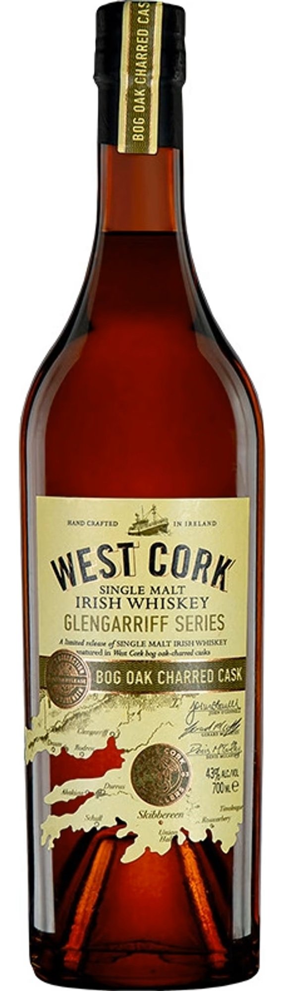West Cork Whisky Oak Charred 0,7L