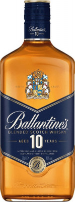 Ballantine's Blended Scotch 10YO whisky 40% 0,7L, whisky