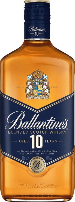 Ballantine's Blended Scotch 10YO whisky 40% 0,7L, whisky
