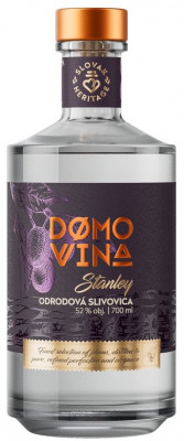 Domovina Stanley odrodová Slivovica 52% 0,7L, ovdest