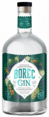 Borec London dry gin 37,5% 0,7L