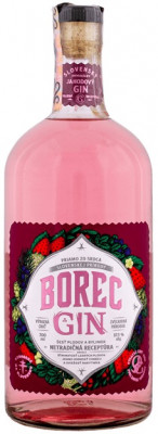 Borec Borec Jahodový Gin 37,5% 0,7L, gin