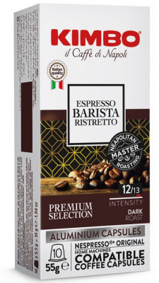 Kimbo Bar Espresso Barista Ristretto kapsule pre Nespresso 100%A (10x5,5g),kaps