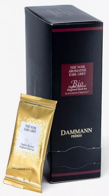 Dammann Fréres Sachets Earl Grey BIO, aromatizovaný, 24 x 2 g,  6582,ciercaj, krsac HB