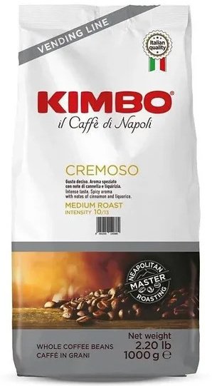 Kimbo Vending CREMOSO 1000g,zrnzrn, ochr