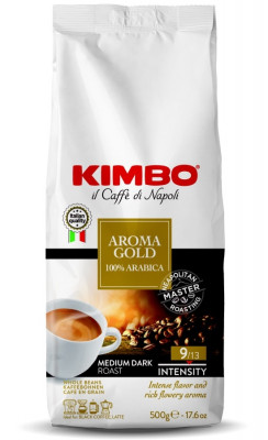 Kimbo Retail Aroma Gold 500g, 100% Arabica,zrn, ochr