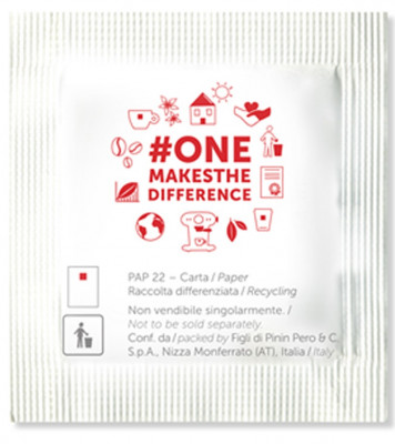 illy HB biely cukor rafinovaný 3g, 2500 ks  (32x67mm)