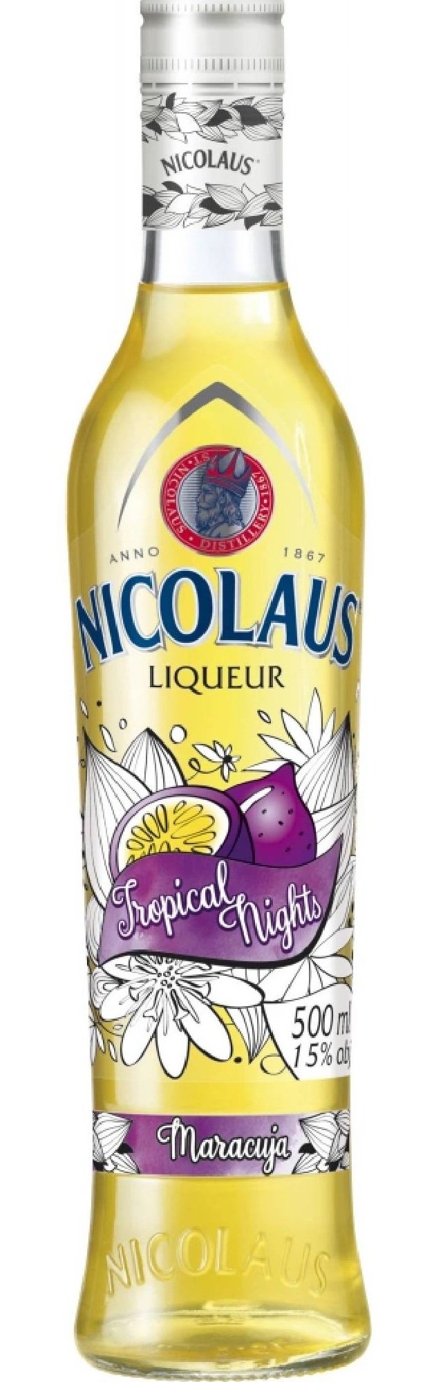 Nicolaus liqueur MARACUJA 15% 0,5L