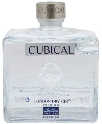 Cubical Premium London Dry Gin 40% 0,7L, gin