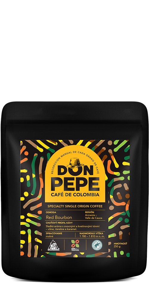 DON PEPE Red Bourbon 250g,zrn, ochr