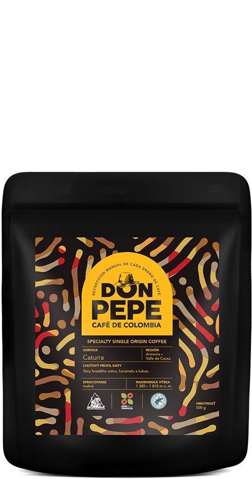 DON PEPE Caturra 500g,zrn, ochr