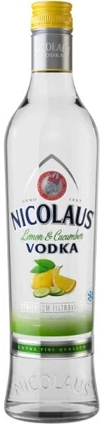 Nicolaus Lemon-Cucumber Vodka 38% 0,7L, vodka