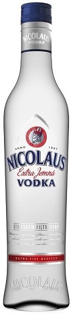 Nicolaus Vodka Extra Jemná 38% 0,5L, vodka