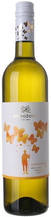 Ostrožovič Muškát žltý 0,75L, r2025, bl, sc