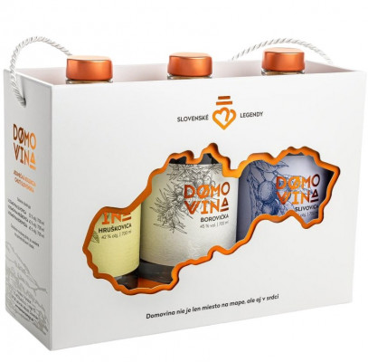 Domovina 3 x 0,7L darčekové balenie 2,1L, ovdest, DB