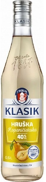 Klasik Kopaničiarska Hruška 40% 0,5L, destin