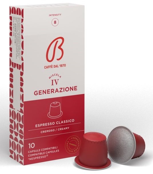 Barbera Espresso Classico kapsule pre Nespresso (10x5g)