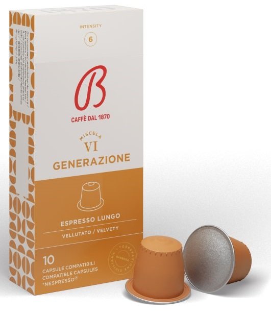 Barbera Espresso Lungo kapsule pre Nespresso (10x5g)