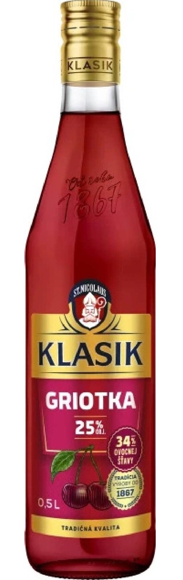 Klasik Griotka 25% 0,5L