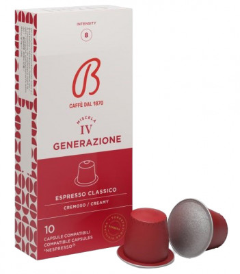 Barbera Espresso Classico kapsule pre Nespresso (10x5g)