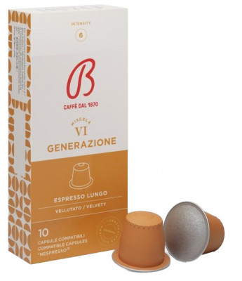 Barbera Espresso Lungo kapsule pre Nespresso (10x5g)