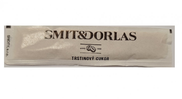 HB biely cukor trstinový Smit & Dorlas 3,6g 1000 ks 