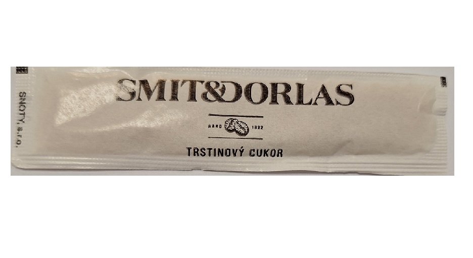 HB biely cukor trstinový Smit & Dorlas 3,6g 1000 ks 