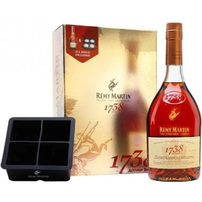 Rémy Martin Cognac 1738 Accord Royal 40% + forma na ľad 0,7L, DB