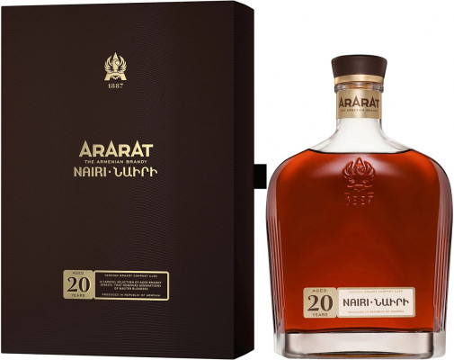 Ararat 20YO Nairi 40% 0,7L, brandy, DB