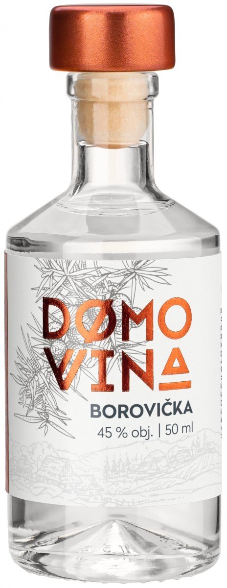 Domovina Borovička 45% 0,05L