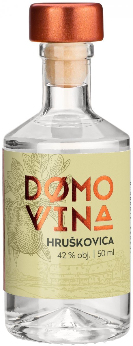 Domovina Hruškovica 42% 0,05L
