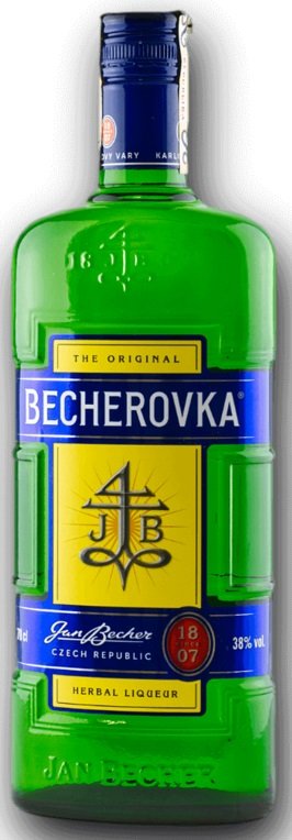 Becherovka Original bylinný likér 38% 0,7L, liker