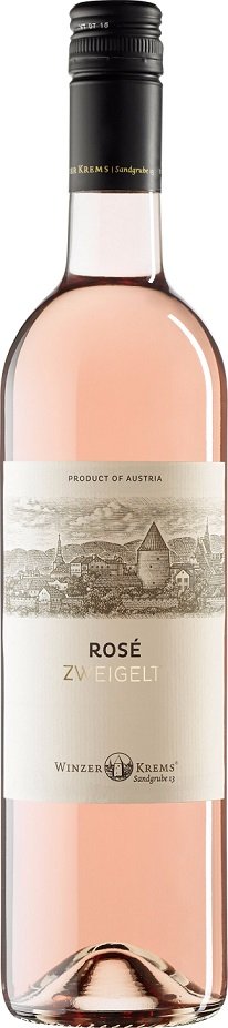 Winzer Krems Rosé Zweigelt 0,75L, PDO, r2025, ruz, su, sc