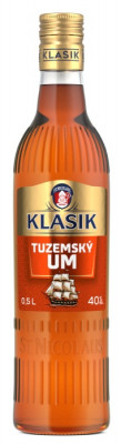 Klasik Tuzemský um 40% 0,5L, rum