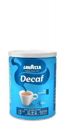 Lavazza Retail Decaffeinato, 250g,ml, plech