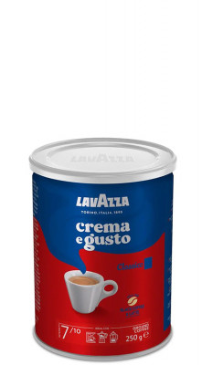 Lavazza Retail Crema e Gusto Classico, 250g,mlzm, plech