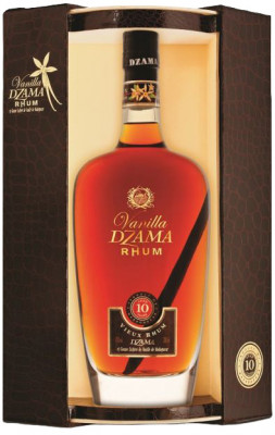 Dzama Rhum Vanilla 10 ročný 43% 0,7L, rum, DX