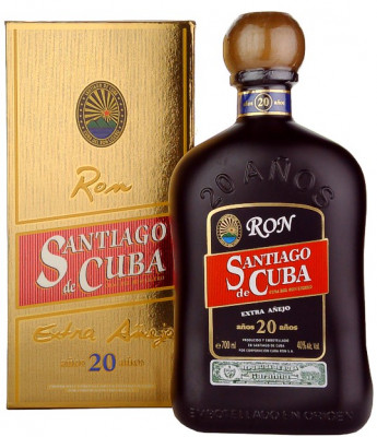 Ron Santiago de Cuba 20 year 40% 0,7L, DK
